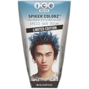 Amazon Com Ice Hair Spiker Colorz Chill Out Blue Joico 1 69 Fl