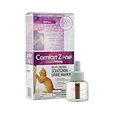 Comfort Zone with Feliway Diffuser Refill for Cat Calming, 1 Refill