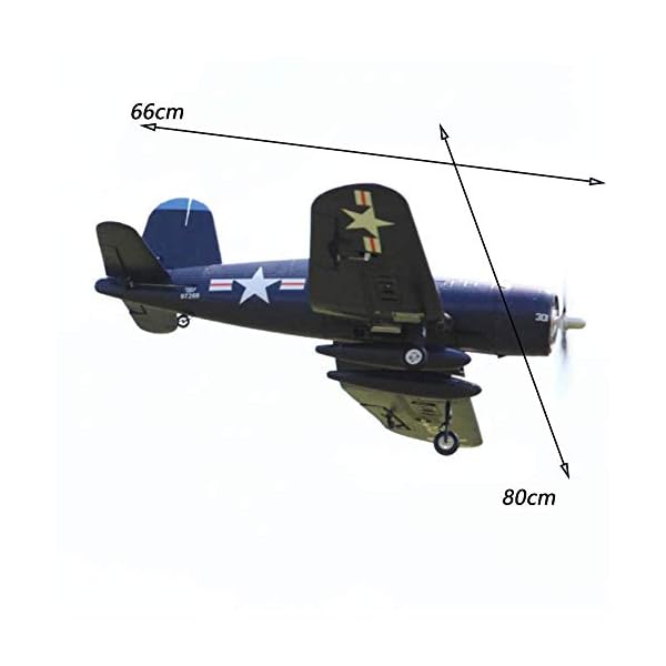 XHH Flugzeugmodell 800mm Mini War Bird EPO Funksteuerung Rc Flugzeugmodell Flugzeug Flugzeug Anfänger Kinder Erwachsene… – Bild 8