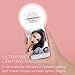 Atill Selfie Ring Light, 36 Highlight LED Rechargeable Selfie Ring Flash Fill Light Camera Photography for iPhone 7/6S/6/SE/7 PLus/iPad/Samsung and Other SmartPhones