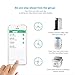 Zettaguard 10085 S25 Orvibo Wi-Fi Smart Socket Outlet US Plug, Turn ON/Off Electronics from Anywhere, White (HomeMate-S25)