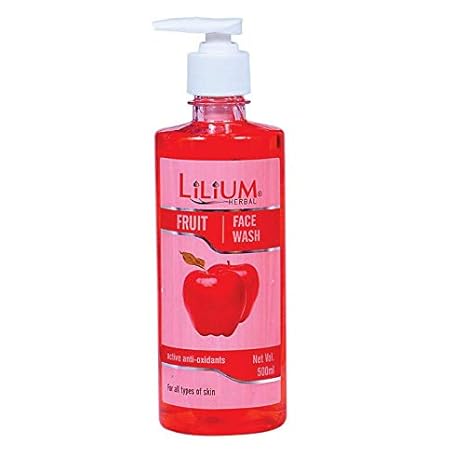 lilium charcoal face wash