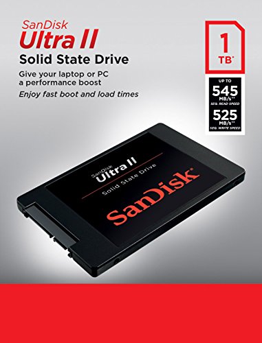 SanDisk Ultra II Solid State Drive 1TB (SDSSDHII-1T00-G25)