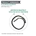 Think Crucial Replacement - Vacuum Cleaner Hose Part Compatible With Eureka Mighty Mite Hose - 13 x 10.5 x 3 - Vacuum Tube Hose Fits Models 3670 3672 3673 3674 3676 3682 Series, Part 60289-1 (1 Pack)