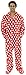 SleepytimePjs Men's Printed Fleece Onesie PJs Footed Pajama