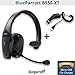 BlueParrott B550-XT Voice Controlled, Noise Canceling Wireless Headset (Headset with Micro USB Car Charger)