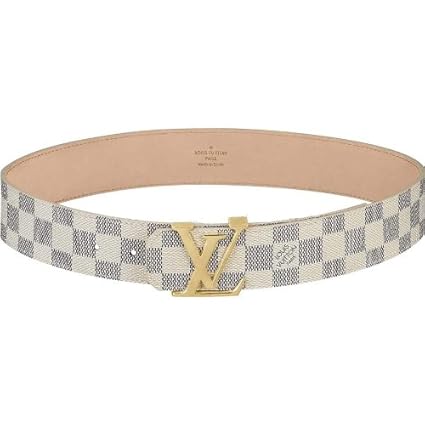 Louis Vuitton Lv Initiales Damier Belt M9609w Amazon Co Uk