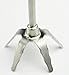 Outspark 4 Inch Stainless Steel Pork Puller Used with Standard Hand Drill