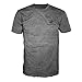 Official Winchester Men's Limited Edition Vintage Rider Graphic Short Sleeve T-shirt (Large, Charcoal Mineral Wash)