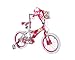 DynaCraft Girl's Barbie Bike (Pink/White, 16-Inch)