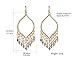 Girl Era Hot Fashion Multi-Stone Earrings Tassels Hoop Earrings
