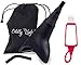 Female Urination Device – Portable Women’s Urinal – Outdoor Pee Funnel – Premium Quality Silicone – Ideal for Traveling, Camping, Festivals, Outdoor Use – Carry Bag and Hand Sanitizer (Black)