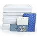JUST LIKE RUBY Nested Gift Boxes with Rigid Lids. Large Shirt Box Deep Enough for Quilts, Robes, Sweaters. Premium Quality Finish for Weddings, Birthdays, and Bridal/Baby Showers.