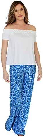 Tucker Wide Leg Palazzo Pant in Up Until Dawn (XS)