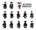 Army Men Minifigures Special Forces Brick Army Men Set of 16 Minifigures Toys Military Army Men Toys War Soldiers Action Figures Tank Motorcycle Plastic Gift Set Weapons Toy Soldier (City Police)