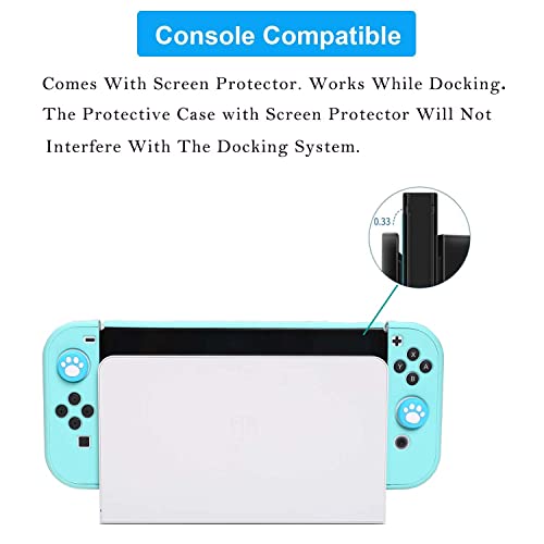 COMCOOL Dockable Case for Nintendo Switch OLED 2021