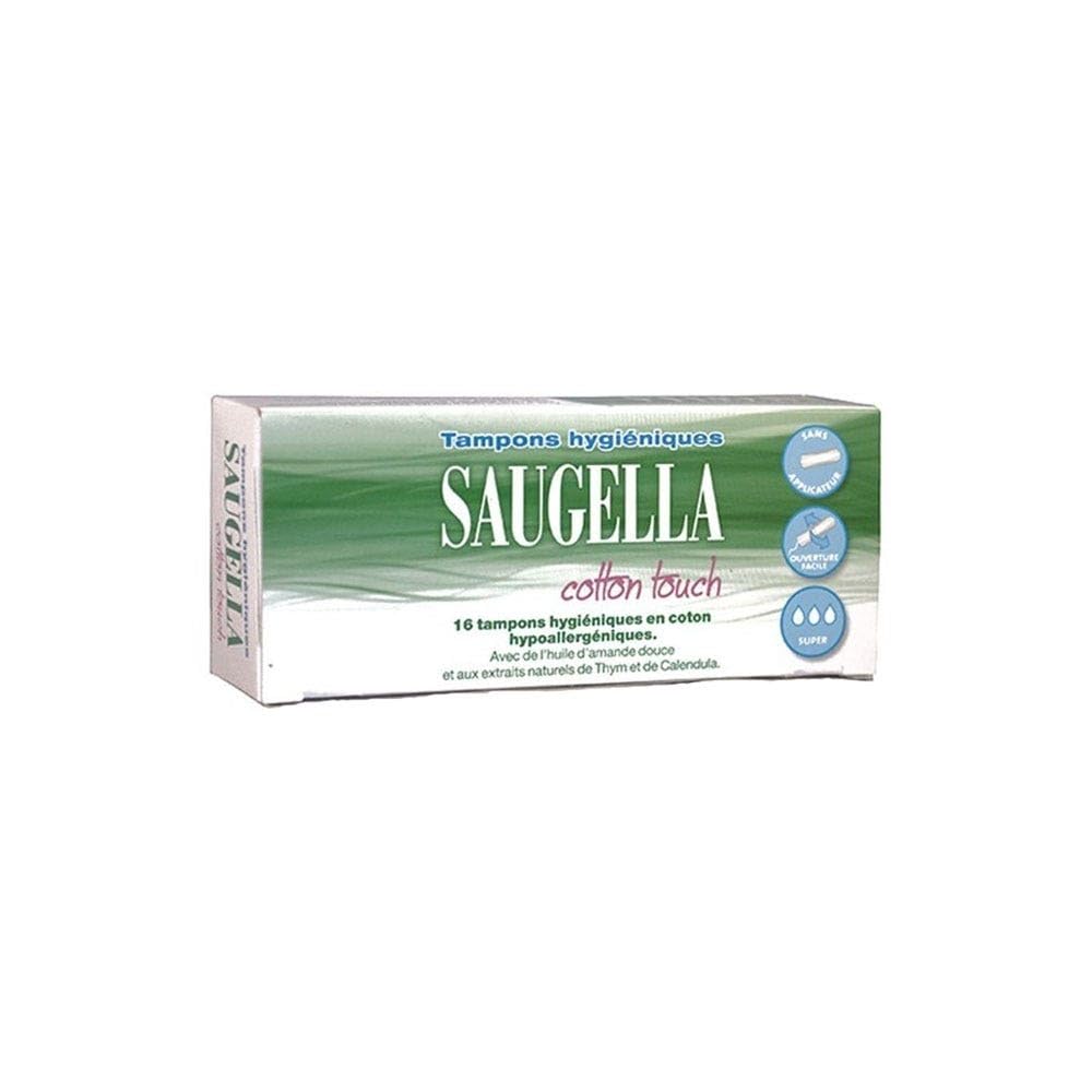 Saugella Cotton Touch 16 Super Sanitary Tampons