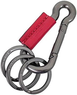 [コーチ] COACH アクセサリー (キーホルダー) F64769 トゥルーレッド DN8 レザー キーホルダー レディース [アウトレット品] [並行輸入品]