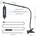 10W LED Clip on Lamp, Desk Light with 3 Modes 2M Cable Dimmer 10 Levels Clamp Table Lights