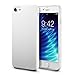 technext020 White Case for iPhone 7 / iPhone 8 / iPhone SE 2nd Generation, Matte Shockproof Ultra Slim Fit Silicone TPU Soft Gel Rubber Cover Protective Back Bumper