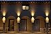 LEONLITE Up Down Wall Lights, CRI90 1400lm, 20W Integrated LED Outdoor Cylinder Wall Sconce, Aluminum Waterproof Wall Lamp, 3000K Warm White, Porch, Door Way, Garage, Pack of 4