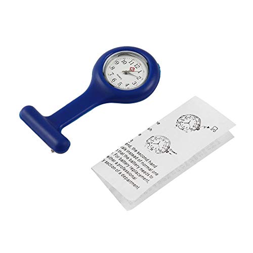 Mini Portable Silicone Gel Doctor Nurses Brooch Pin Pocket Fob Tunic Watch