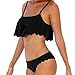Bikini Sets,Hemlock Women's Swimwear Bathing Underwear Swimming Suit (M, Black)