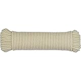 SteadMax 100 ft Natural Cotton Rope, Clothesline