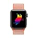 HILIMNY Compatible for Apple Watch Band 38mm, New Nylon Sport Loop, with Hook and Loop Fastener, Adjustable Closure Wrist Strap, Replacement Band Compatible for iwatch, 38mm, Spicy Orange