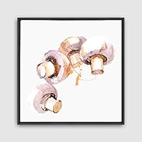 Framed Canvas Wall Art Vegetables Theme Design Canvas Prints Home Artwork Decoration for Living Room,Bedroom - 16x16 inches