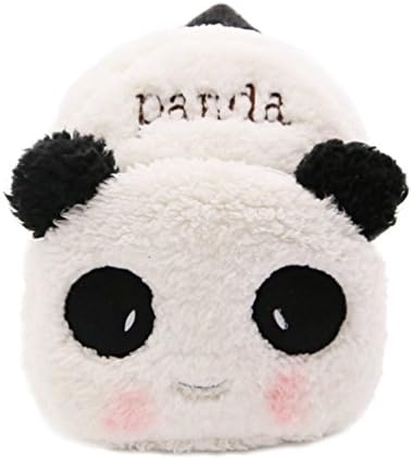 AHCUTE Toddler Backpack Animal Plush Cute Nursery Shoulder Backpack Travel Bag for Baby 1-2 Years Panda
