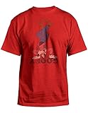 Goofy Disney Funny Mens Adults T-Shirt Headstand Red