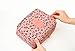Itraveller Printed Multifunction Portable Travel Toiletry Bag Cosmetic Makeup Pouch Case Organizer for Travel (Pink Leopard Print)