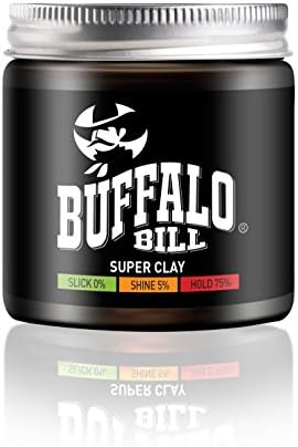 Premium Hair Styling Clay for Men | Best Pliable Molding Cream | Strong Hold &amp; Matte Finish | Product for Textured, Thickened &amp; Modern Hairstyles Designs | For Dry and Wet Hair | 4 oz Jar
