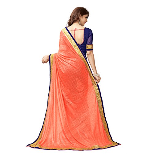 Li Te Ra Women's Designer Lycra Embroidered Saree - Image 5