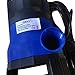 ZENY Submersible Pump 1/2HP 2000GPH 400W Clean/Dirty Water Pump Flood Drain Garden Pond Swimming Pool Pump