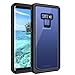 Casetego Compatible with Galaxy Note 9 Waterproof Case,Underwater Cover Full Body Protective Snowproof Dirtproof Shockproof IP68 Certified Waterproof Case for Samsung Galaxy Note 9,Black/Clear
