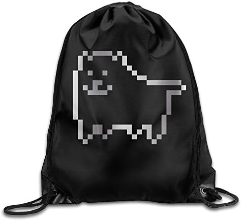 Outdoor Undertale Annoying Dog Platinum Style Drawstring Backpack