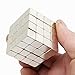 Square Permanent Magnet Cube Magnets - 10 x 10 x 10 mm, Pack of 10