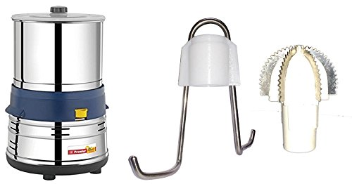 Premier Wonder - Table Top Wet Grinder 1.5 Litres 110 Volts - Free RhisaS Aata Kneader And Coconut Scrapper.