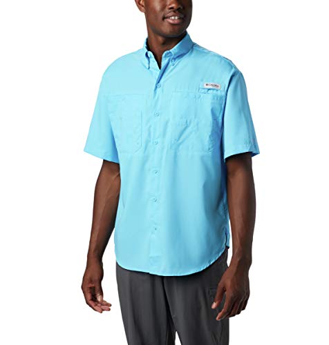 Columbia PFG T-Shirt Men's Medium M Blue Green Fishing Gear