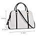 COOFIT Lady Handbag Little Bow Leisure Top-Handle Bags Shoulder Bag Purses and Handbags(White)