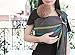 Vlokup Ring Sling Baby Carrier - Soft Cotton Baby Sling Baby Wrap for Newborn Infant Toddler - Grey Rainbow
