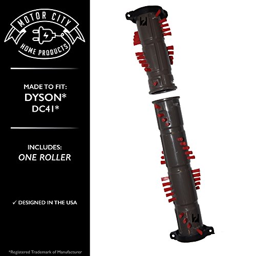 Dyson DC41 / DC41i Compatible Vacuum Cleaner Roller Brush, Motor City Home Products Brand Replacement (1)