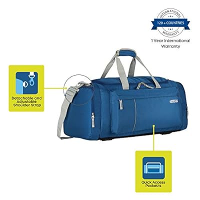 American Tourister Nylon 65 cms Blue Travel Duffle (40X (0) 01 009)