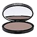 Pretty See Waterproof Eyebrow Stamp Natural Eyebrow Powder Delicate Brow Powder with 3 Stencils, Bright Brown