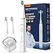 HOMEVER Electric Toothbrush, Sonic Electric Toothbrush, Portable USB Rechargeable Electric Toothbrush, 3 Replaceable Dupont Brush Heads, Teeth Whitening, 5 Cleaning Modes and Inductive Charging