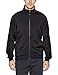 adidas Men's Essentials 3-Stripe Tricot Track Jacket, Black/Black, Medium