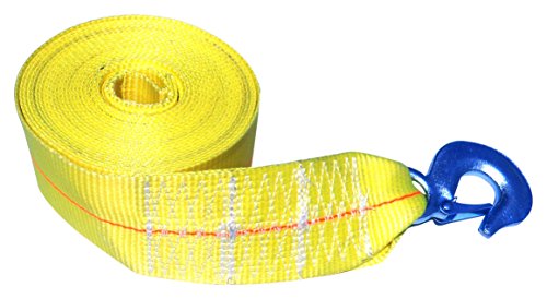 Rod Saver Heavy-Duty Winch Strap Replacement - Yellow - 3" x 20'