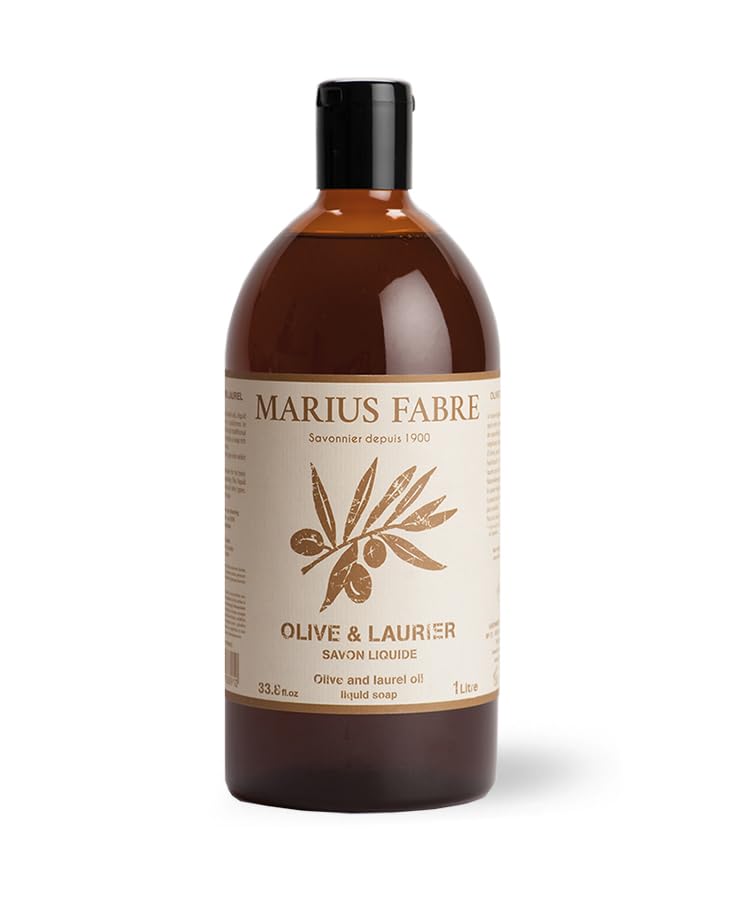 Marius Fabre Liquid Aleppo Soap 1Litre (Refill Bottle)